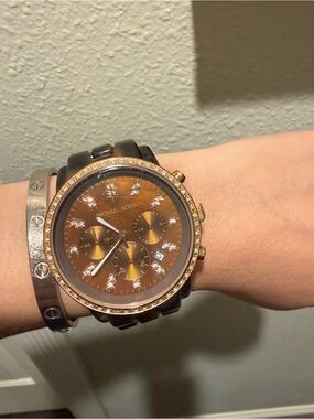 Michael Kors Gold-Tone Watch